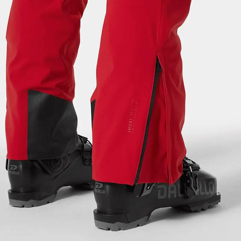 Helly Hansen Alpha LIFALOFT™ Insulated Ski Pants - Red- Great Outdoors Ireland