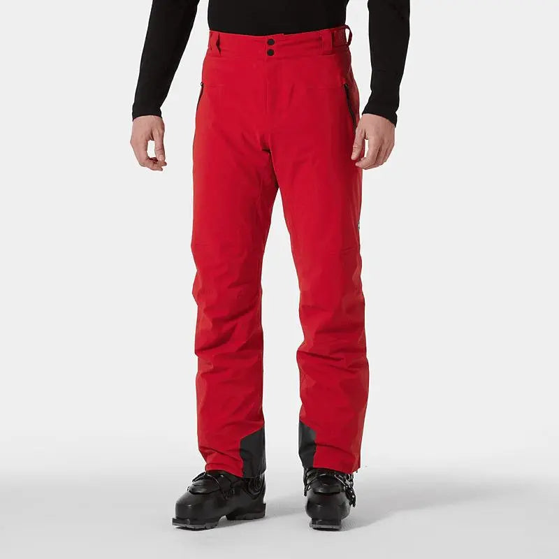 Helly Hansen Alpha LIFALOFT™ Insulated Ski Pants - Red- Great Outdoors Ireland