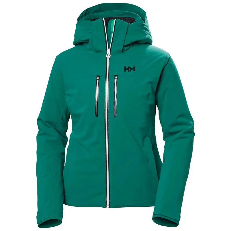 Helly Hansen Alphelia LIFALOFT™ Ski Jacket - Emerald- Great Outdoors Ireland