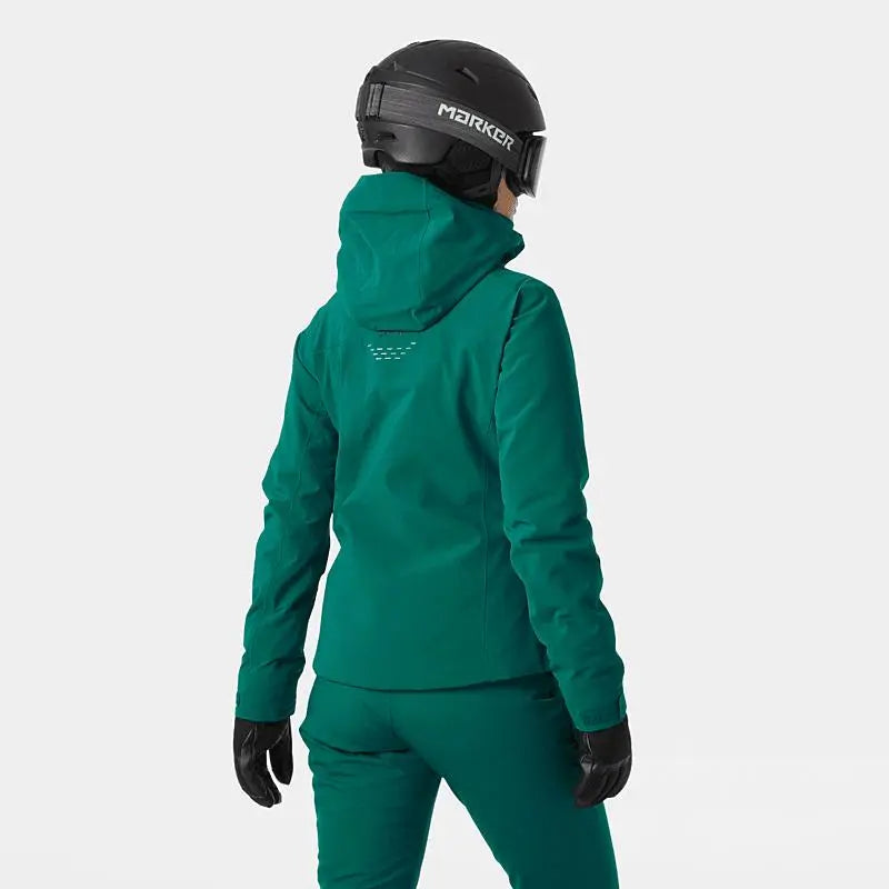 Helly Hansen Alphelia LIFALOFT™ Ski Jacket - Emerald- Great Outdoors Ireland