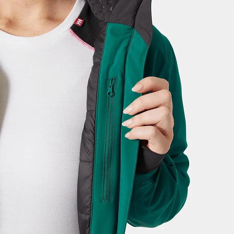 Helly Hansen Alphelia LIFALOFT™ Ski Jacket - Emerald- Great Outdoors Ireland