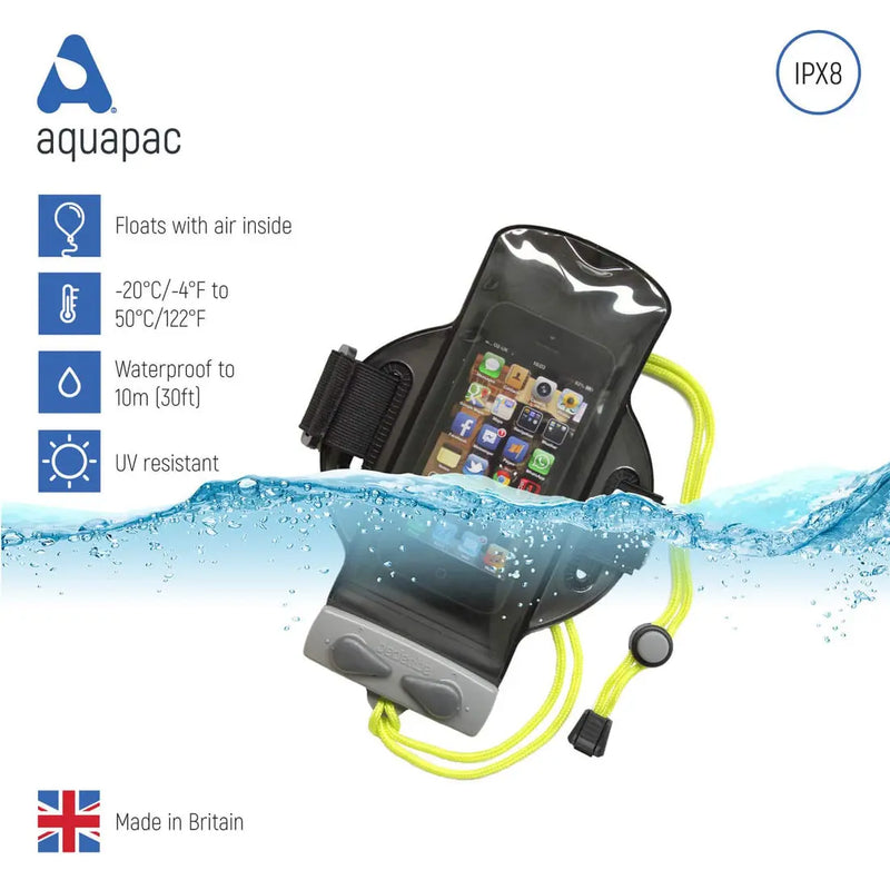 Aquapac Armband Waterproof Phone Case- Great Outdoors Ireland