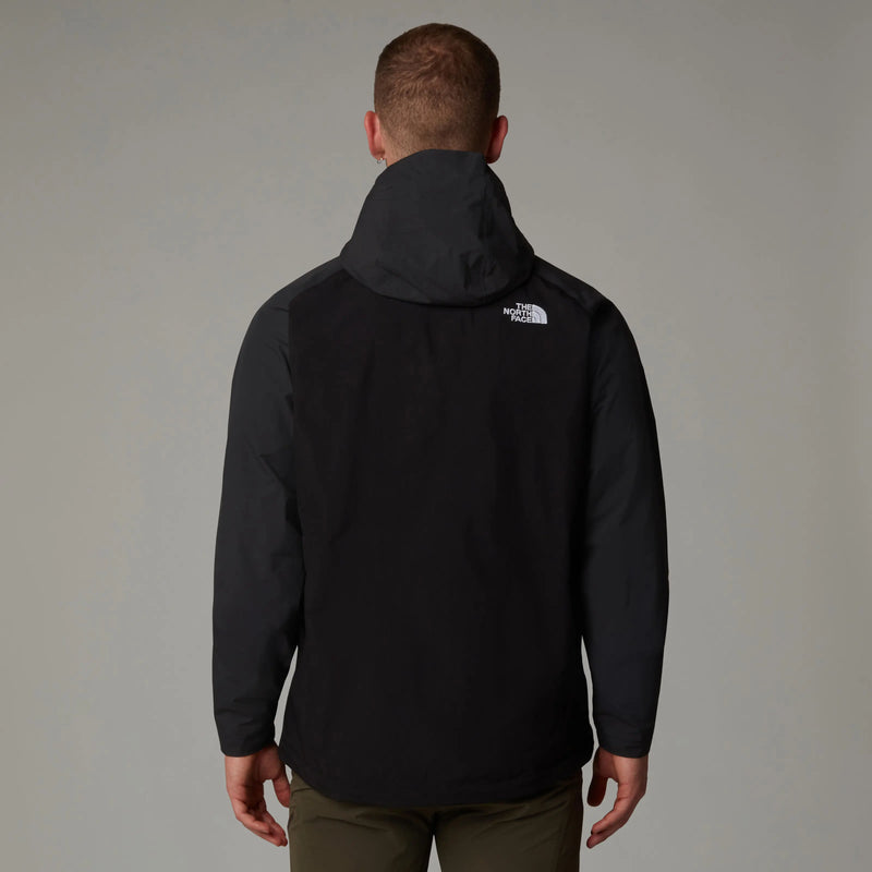 The North Face Stratos Hooded Jacket - TNF Black/Asphalt- Great Outdoors Ireland