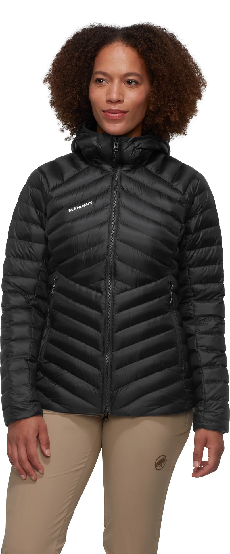 Mammut Broad Peak IN Hooded Jacket - Black- Great Outdoors Ireland