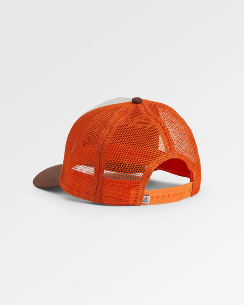 Heritage Mesh Snapback Cap - Cappucino