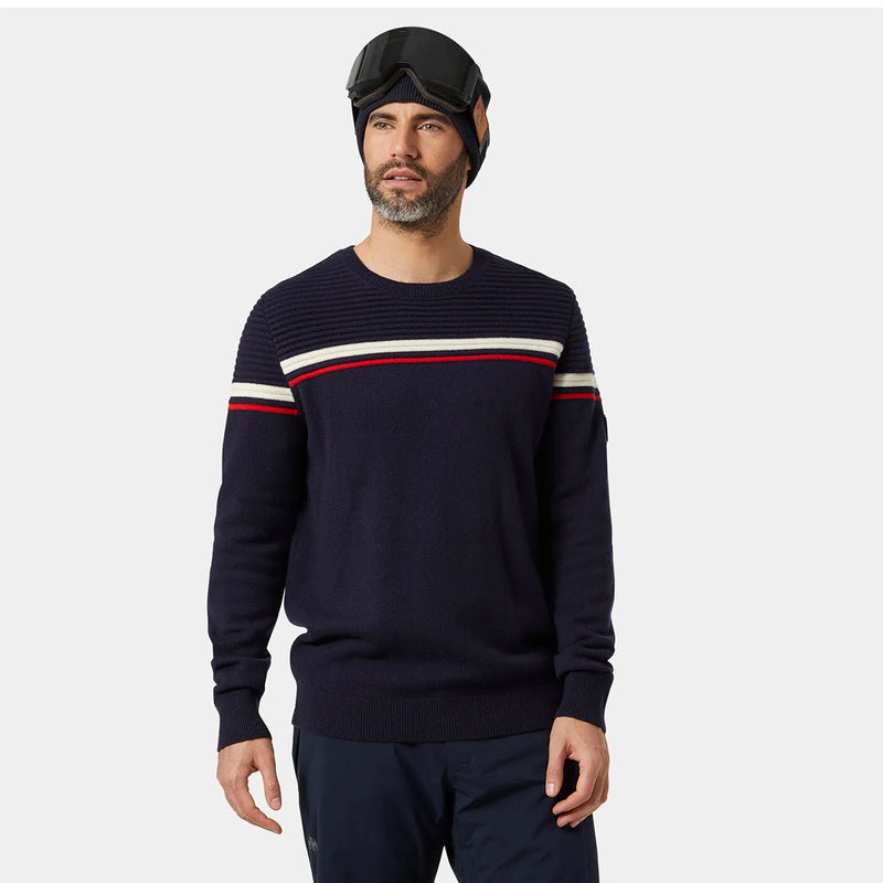 Helly Hansen Carv Knitted Sweater - Navy- Great Outdoors Ireland