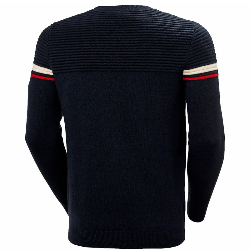 Carv Knitted Sweater - Navy