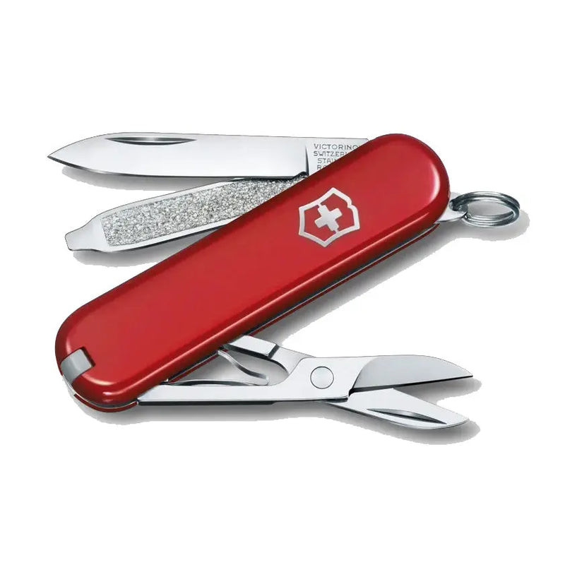 Victorinox Classic SD Keychain Knife - Red Style Icon- Great Outdoors Ireland