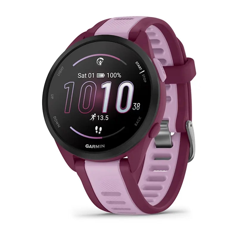 Garmin Forerunner 165 Music - Fuschia/Coral- Great Outdoors Ireland