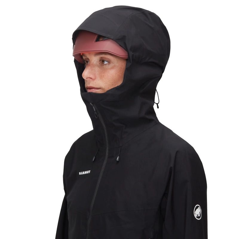 Mammut Crater IV HS GORE-TEX® Hooded Jacket - Black- Great Outdoors Ireland