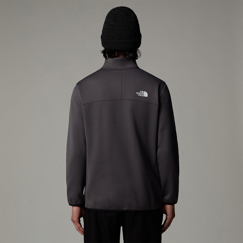 Crest Quarter Zip Fleece - Antracite Grey