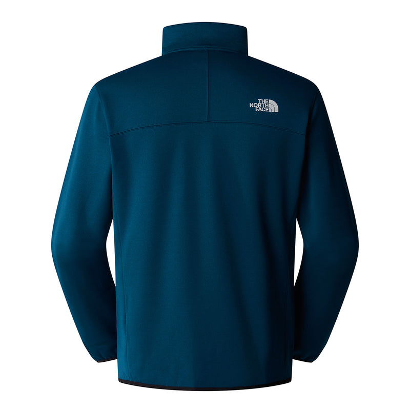 Crest Quarter Zip Fleece - Midnight Petrol