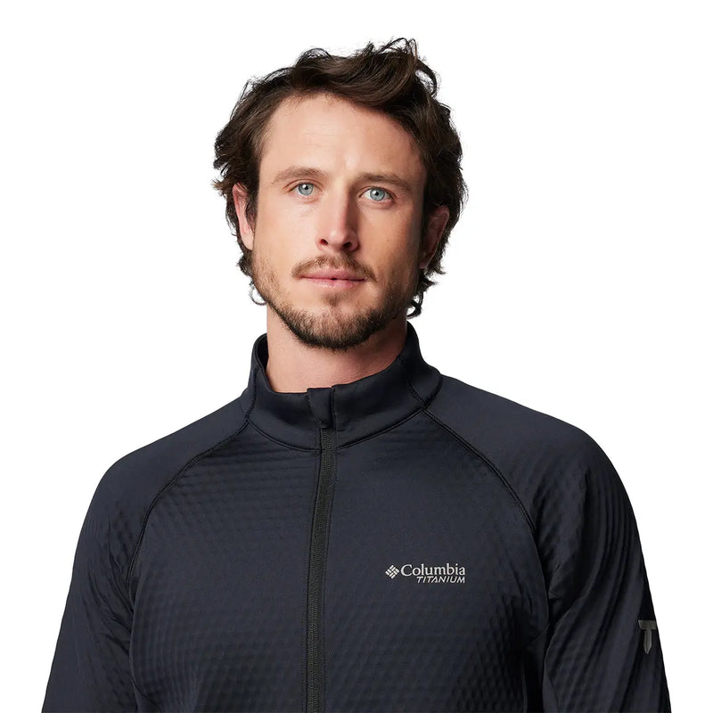 Columbia Crystal Leaf™ Omni-Heat™ Helix Half Zip - Black- Great Outdoors Ireland