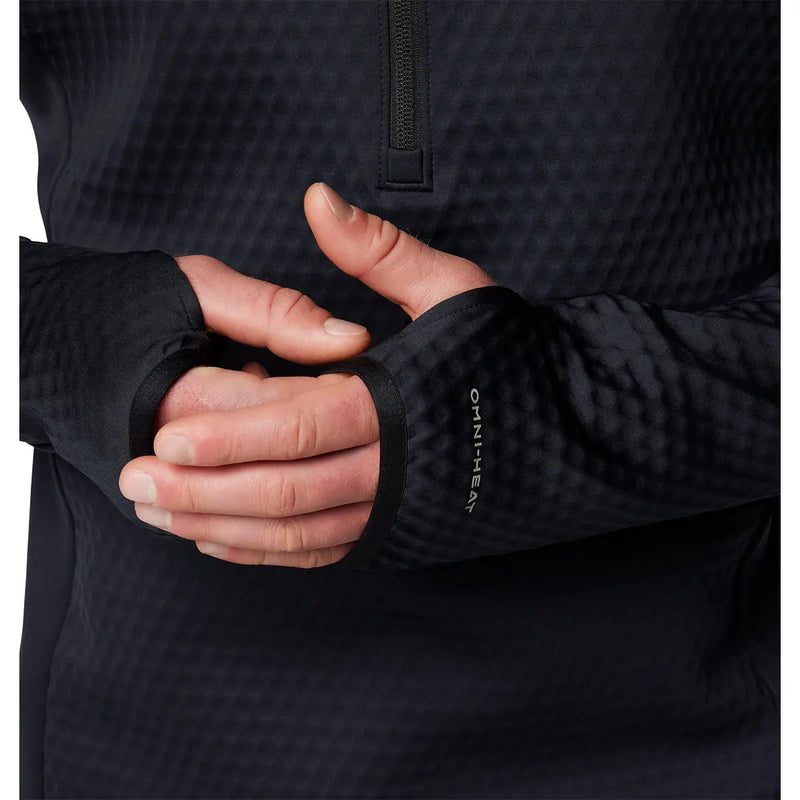 Columbia Crystal Leaf™ Omni-Heat™ Helix Half Zip - Black- Great Outdoors Ireland