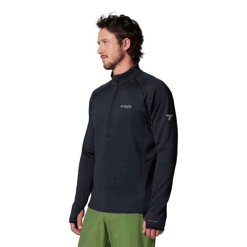 Columbia Crystal Leaf™ Omni-Heat™ Helix Half Zip - Black- Great Outdoors Ireland