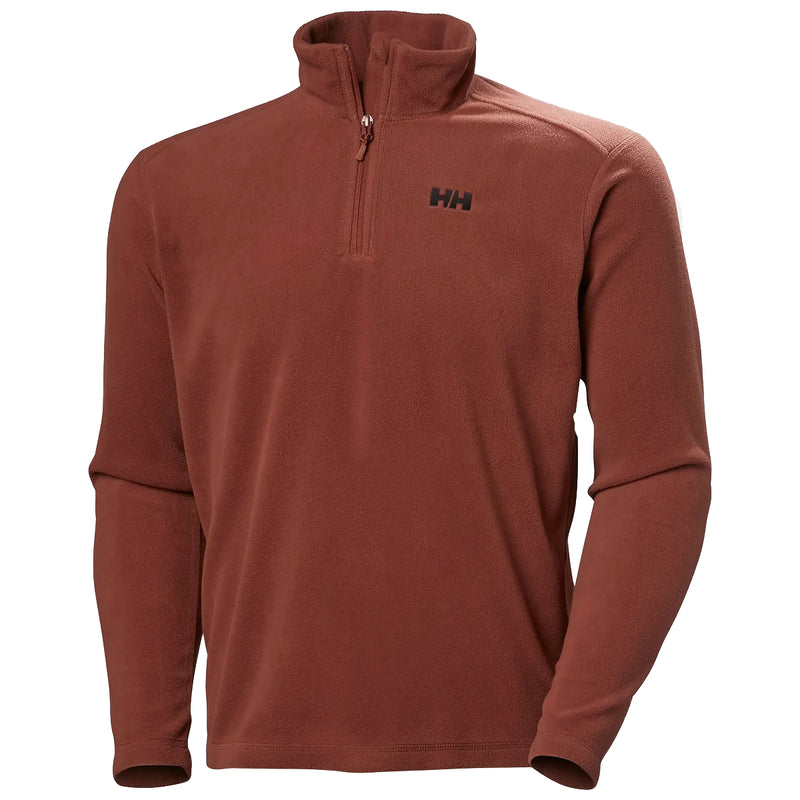 Helly Hansen Daybreaker Half Zip Fleece - Iron Oxide- Great Outdoors Ireland