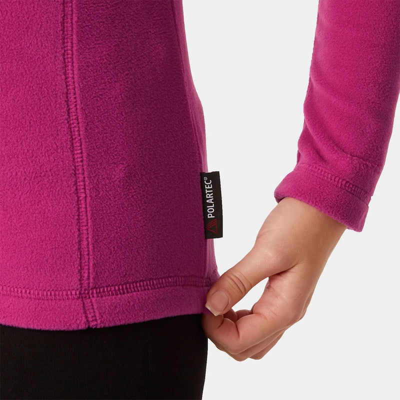 Helly Hansen Daybreaker Half Zip Fleece - Magenta- Great Outdoors Ireland