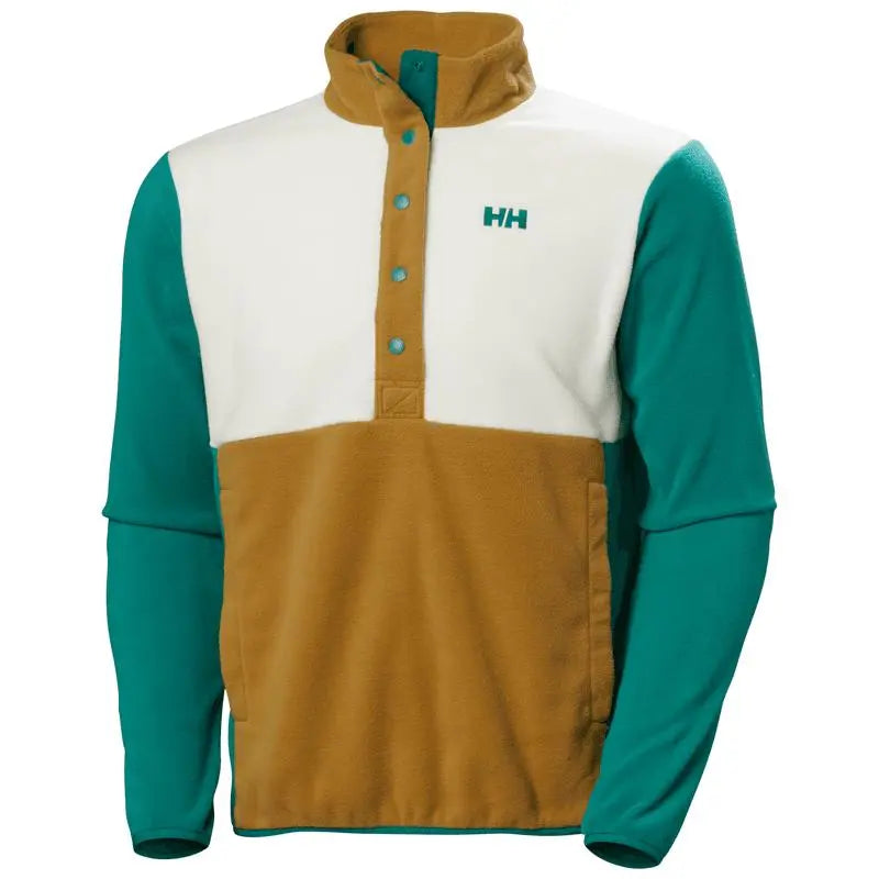 Helly Hansen Daybreaker Snap Pullover - Emerald- Great Outdoors Ireland