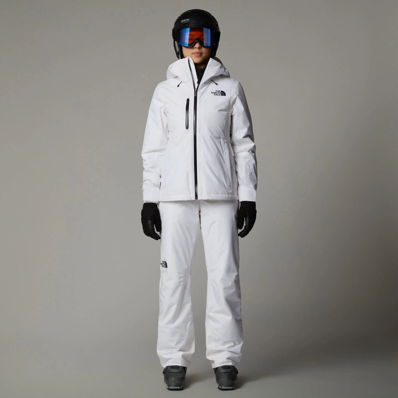 The North Face Descendit Ski Jacket - TNF White- Great Outdoors Ireland