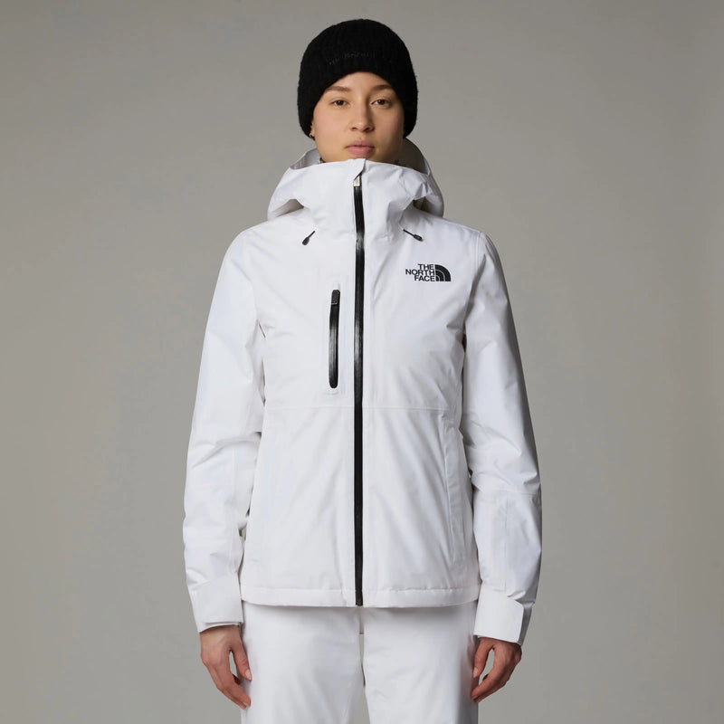 The North Face Descendit Ski Jacket - TNF White- Great Outdoors Ireland