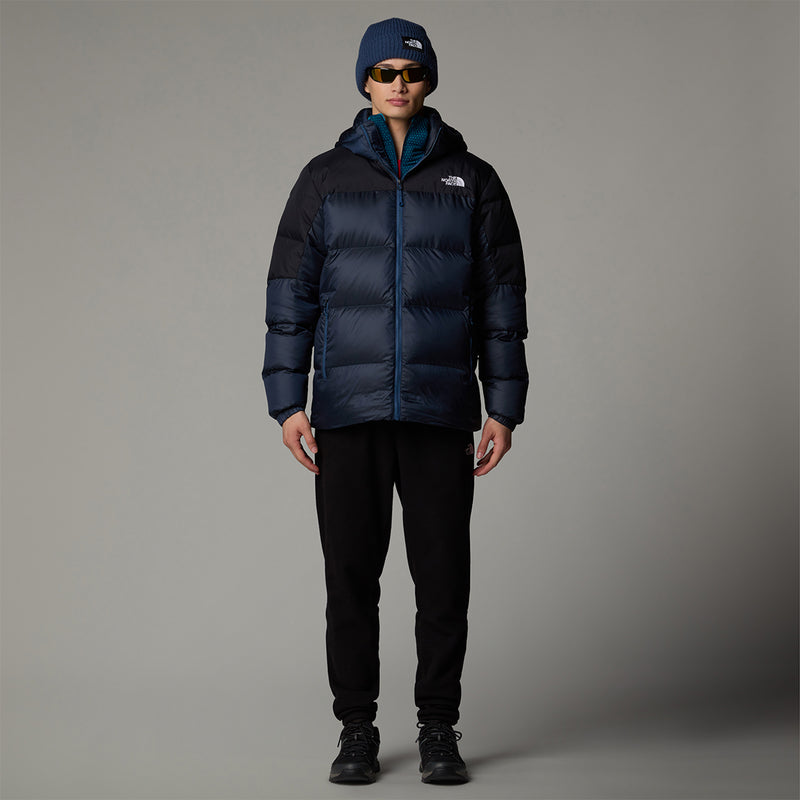 The North Face Diablo Down 2.0 Hooded Jacket - Shady Blue /Black- Great Outdoors Ireland