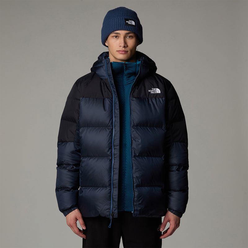 The North Face Diablo Down 2.0 Hooded Jacket - Shady Blue /Black- Great Outdoors Ireland