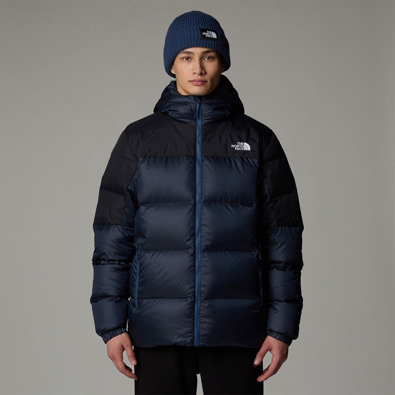 The North Face Diablo Down 2.0 Hooded Jacket - Shady Blue /Black- Great Outdoors Ireland