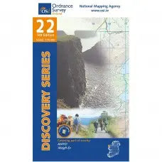 Ordnance Survey Ireland Discovery Series Map 1:50,000 - Paper Edition- Great Outdoors Ireland