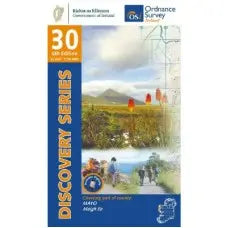 Ordnance Survey Ireland Discovery Series Map 1:50,000 - Paper Edition- Great Outdoors Ireland