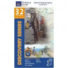 Ordnance Survey Ireland Discovery Series Map 1:50,000 - Paper Edition- Great Outdoors Ireland