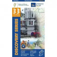 Ordnance Survey Ireland Discovery Series Map 1:50,000 - Paper Edition- Great Outdoors Ireland