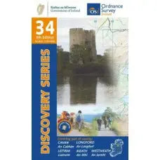 Ordnance Survey Ireland Discovery Series Map 1:50,000 - Paper Edition- Great Outdoors Ireland