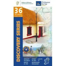 Ordnance Survey Ireland Discovery Series Map 1:50,000 - Paper Edition- Great Outdoors Ireland