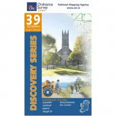 Ordnance Survey Ireland Discovery Series Map 1:50,000 - Paper Edition- Great Outdoors Ireland