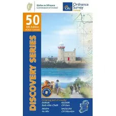 Ordnance Survey Ireland Discovery Series Map 1:50,000 - Paper Edition- Great Outdoors Ireland