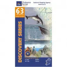 Ordnance Survey Ireland Discovery Series Map 1:50,000 - Paper Edition- Great Outdoors Ireland