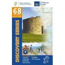 Ordnance Survey Ireland Discovery Series Map 1:50,000 - Paper Edition- Great Outdoors Ireland