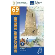 Ordnance Survey Ireland Discovery Series Map 1:50,000 - Paper Edition- Great Outdoors Ireland