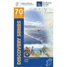 Ordnance Survey Ireland Discovery Series Map 1:50,000 - Paper Edition- Great Outdoors Ireland