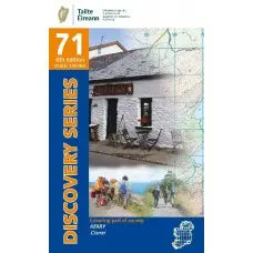 Ordnance Survey Ireland Discovery Series Map 1:50,000 - Paper Edition- Great Outdoors Ireland