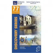 Ordnance Survey Ireland Discovery Series Map 1:50,000 - Paper Edition- Great Outdoors Ireland