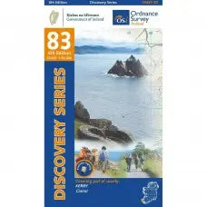 Ordnance Survey Ireland Discovery Series Map 1:50,000 - Paper Edition- Great Outdoors Ireland