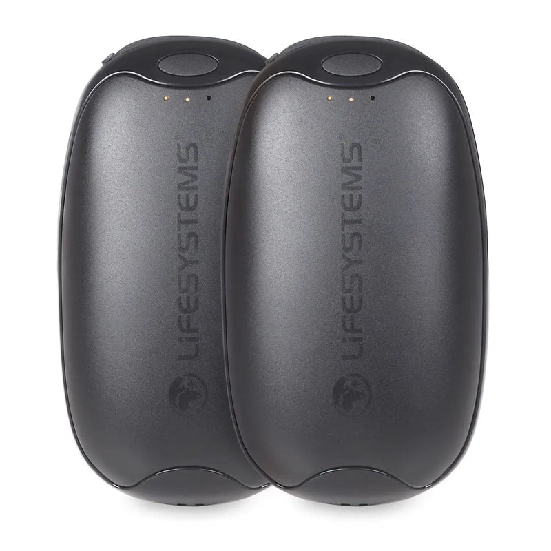 Lifesystems Dual-Palm Rechargeable Hand Warmers- Great Outdoors Ireland