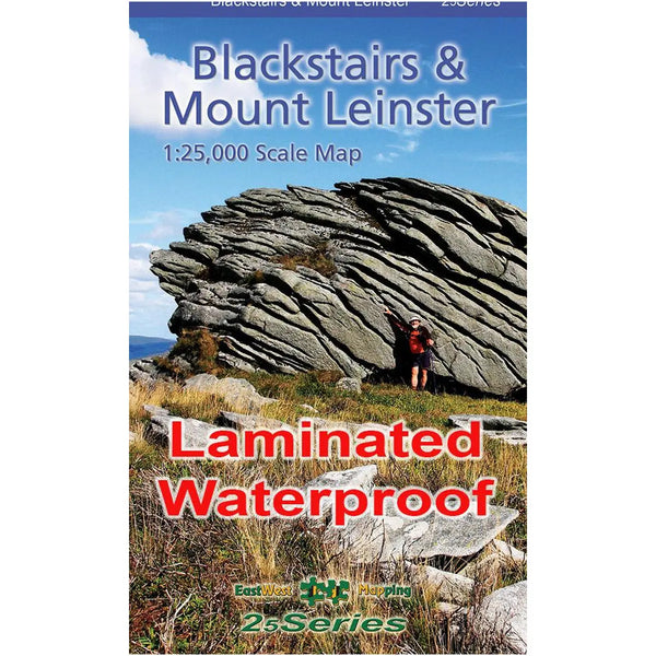 Plan your Blackstairs adventure! Accurate Blackstairs & Mount Leinster Waterproof Map (1:25,000)