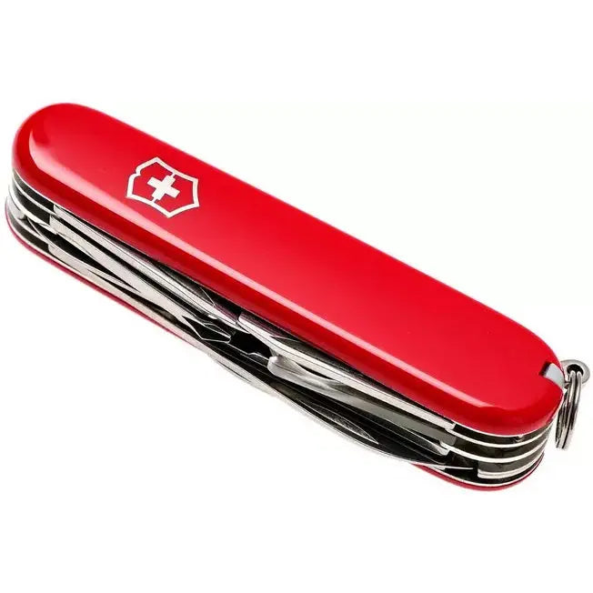 Victorinox Explorer Pocket Knife - Red- Great Outdoors Ireland