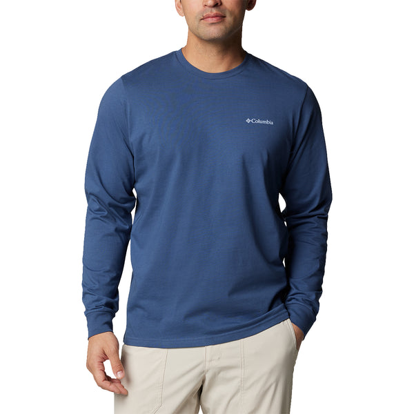 Columbia Men's Explorers Canyon™ LS T-Shirt - Dark Mountain Great Outdoors Ireland