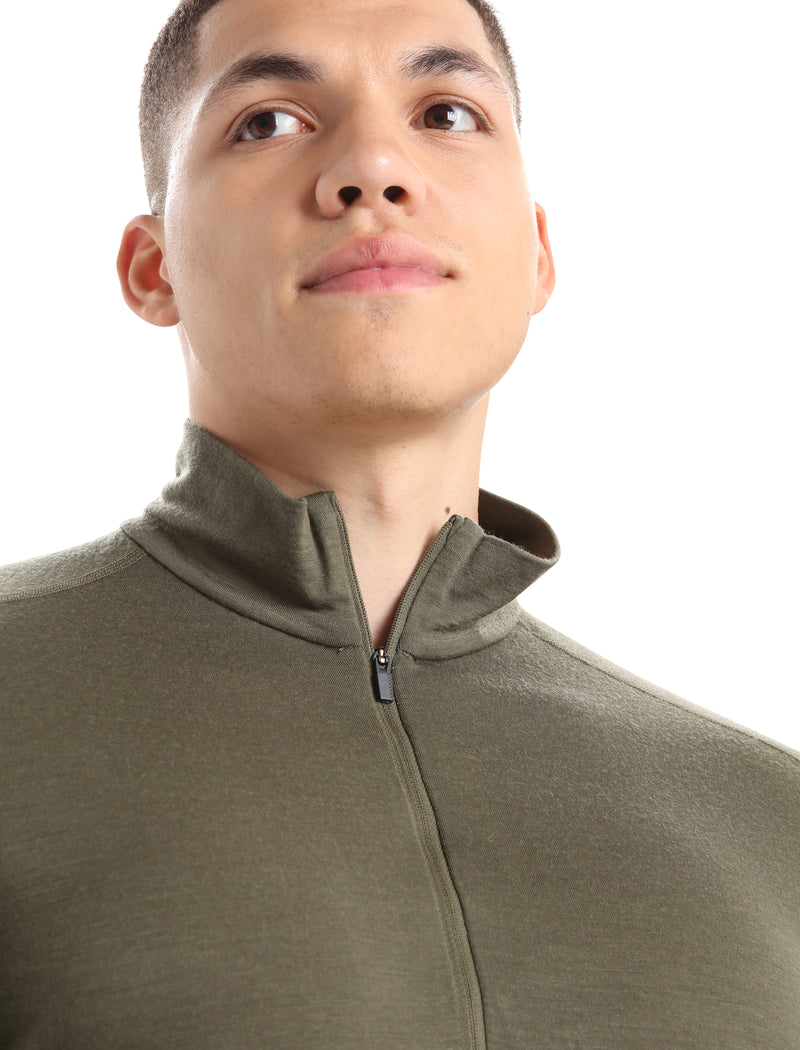 Merino 200 Oasis Long Sleeve 1/2 Zip - Loden