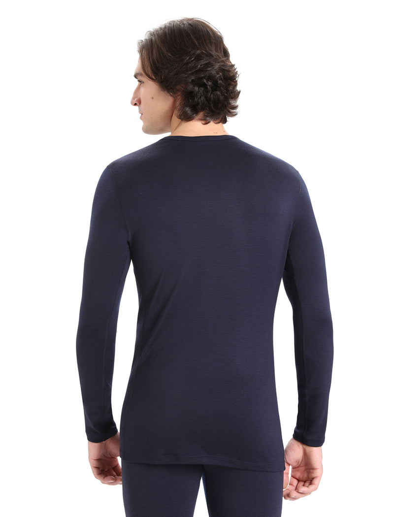 Merino 260 Tech Long Sleeve Crew - Midnight