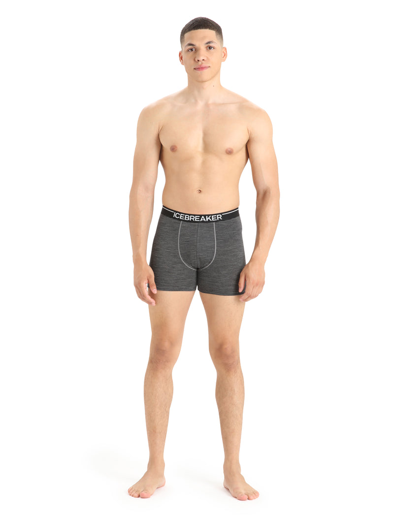 Icebreaker Merino Anatomica Boxers - Gritstone Heather- Great Outdoors Ireland