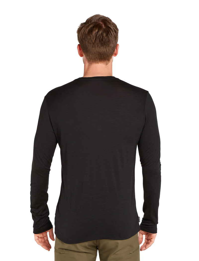 Merino 150 Tech Lite Long Sleeve T-Shirt - Bear Black